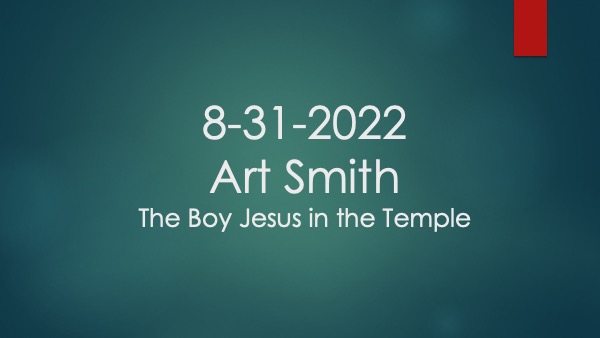 8-31-2022 Art Smith